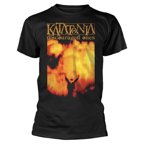 Katatonia Discouraged Ones Männer T-Shirt schwarz XXL 100% Baumwolle Band-Merch, Bands von Plastic Head