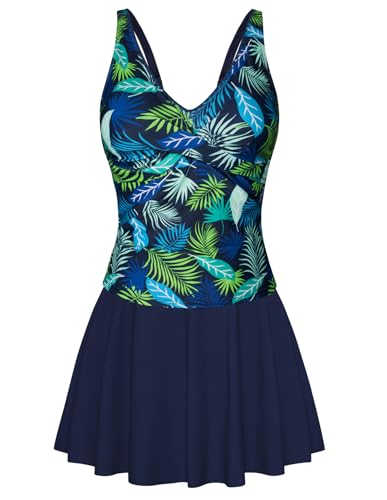 Kate Kasin Damen Crossover Tankini Sets Bauchkontrolle Zweiteiliges Badeanzug M von Kate Kasin