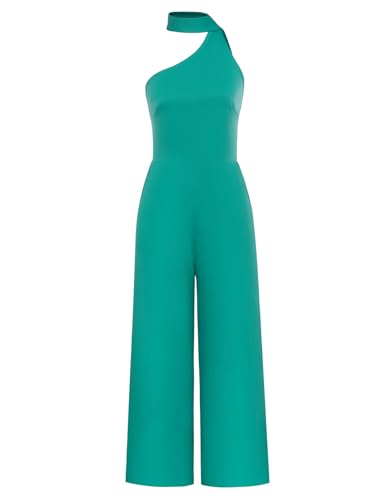 Kate Kasin Damen Lässiger Ärmelloser Verkürzter Overall Eleganter Neckholder Overall mit Bandverzierungen Wassergrün M Kate Kasin Damen Lässiger Ärmelloser Verkürzter Overall Eleganter Neckholder Overall mit Bandverzierungen Wassergrün M von Kate Kasin