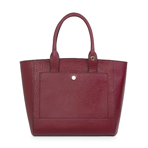 Kate Lee Damen Bordeaux Einkaufstasche Marjane von Kate Lee