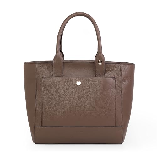 Kate Lee Damen Moka Marjane Leder Tote Bag Mokka von Kate Lee