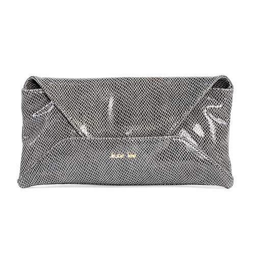 Kate Lee Damen Pochette XL Beutel, grau von Kate Lee