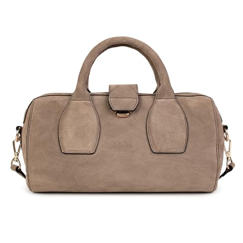 Kate Lee Damen Sac en Cuir Frola Taupe Tasche, braun von Kate Lee