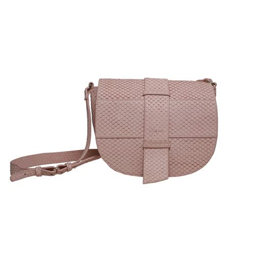 Kate Lee Damen Sac en Cuir Porté Bandoulière Jany Umhängetasche aus Leder, Rosa von Kate Lee