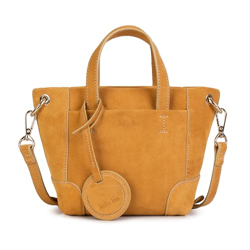 Kate Lee Damen Sac en Cuir Tane Jaune Tasche, gelb von Kate Lee
