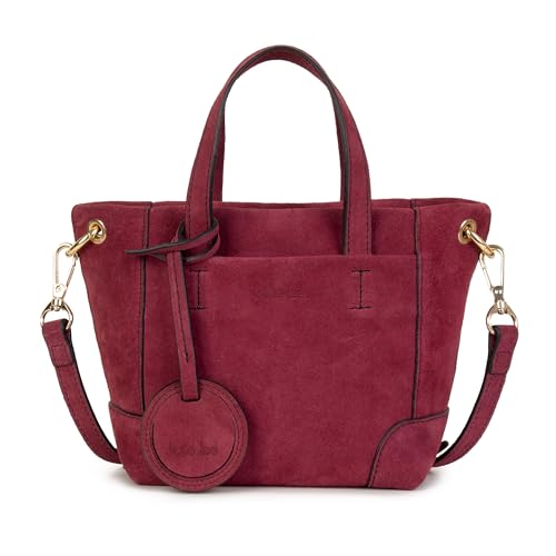 Kate Lee Damen Sac en Cuir Tane Lie de Vin Tasche, rot von Kate Lee