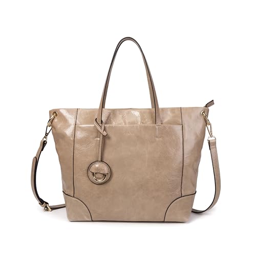 Kate Lee Damen Sac en Cuir Tanyal Vernis Volcan Ledertasche, Vulkan von Kate Lee