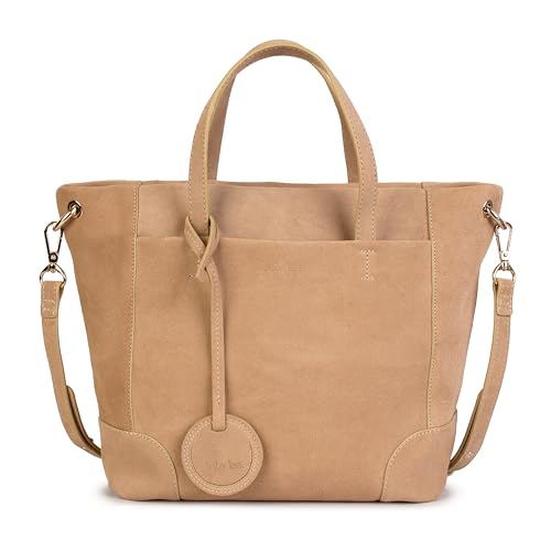 Kate Lee Damen Tanyal, Beige Ledertasche von Kate Lee