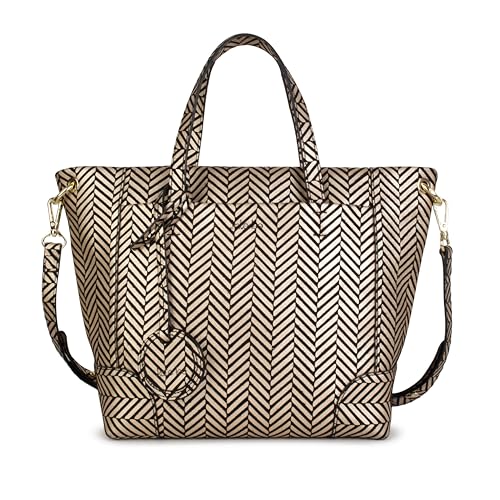 Kate Lee Damen Tanyal Gold Ledertasche, goldfarben von Kate Lee