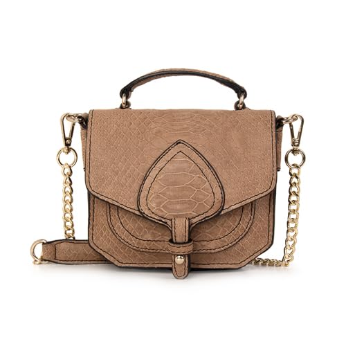 Kate Lee Damen Tasche Mini Tiny Emelyne grau Schultertasche von Kate Lee