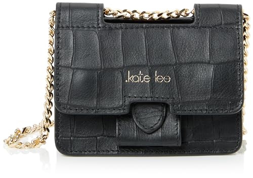 Kate Lee Damen Tasche Mini Tiny Ophelia Cro schwarz Schultertasche Kate Lee Damen Tasche Mini Tiny Ophelia Cro schwarz Schultertasche von Kate Lee