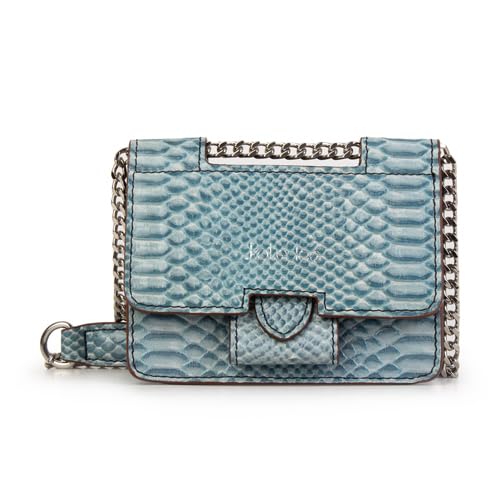 Kate Lee Damen Tasche Mini Tiny Ophelia hellblau Schultertasche, blau von Kate Lee