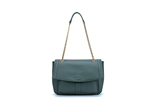 Kate Lee Damen Thea Tasche in Grau-Grün von Kate Lee