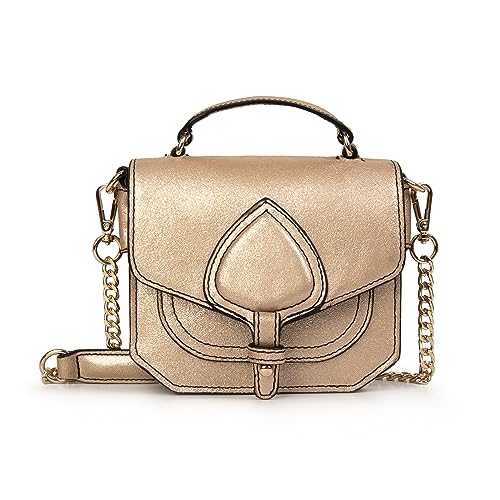 Kate Lee Damen Umhängetasche Mini Tiny Emelyne Gold, goldfarben von Kate Lee