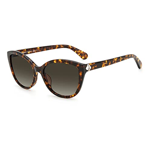 KATE SPADE Damen Hensley/G/S Sonnenbrille, Marrón (Havana/Brown Gradient), 55 von KATE SPADE