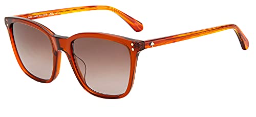 KATE SPADE Damen Pavia/G/S Sonnenbrille, Brown/Brown Shaded, 55 von KATE SPADE