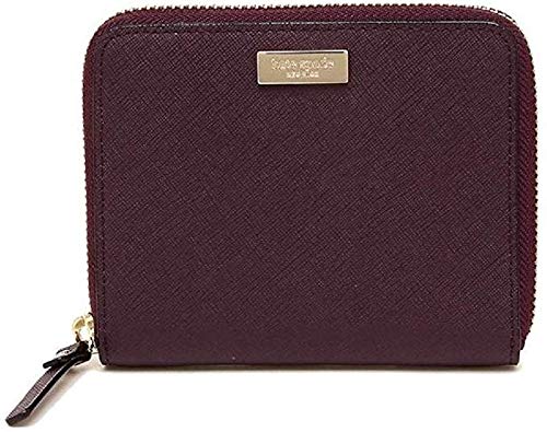 Kate Spade Laurel Way Darci Deep Plum Small Zip Around Wallet von Kate Spade New York