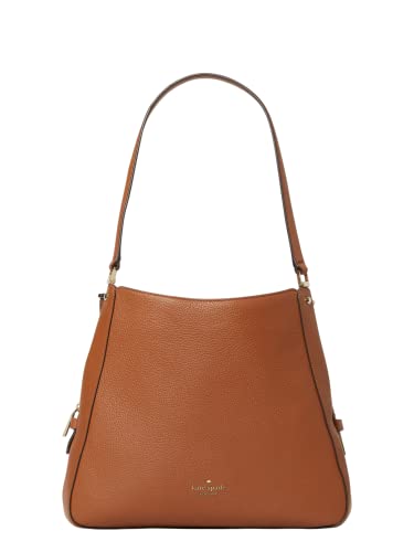 Kate Spade Leila Schultertasche, 3 Fächer, mittelgroß, Warm-Lebkuchen, Medium von Kate Spade New York