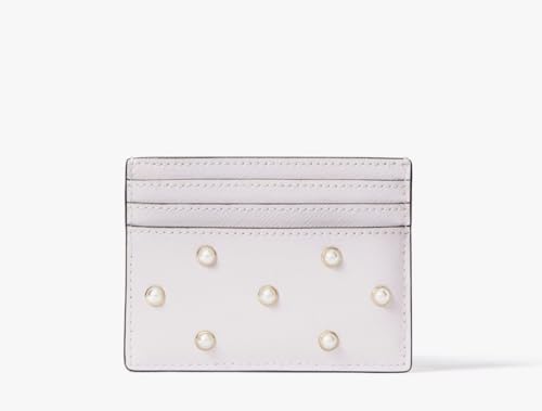 Kate Spade Madison Lilac Moonlight Nieten Kunstperlen kleiner schmaler Kartenhalter, Lilac Moonlight, Schlankes Kartenfach von Kate Spade New York