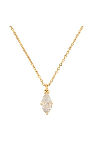 Kate Spade New York Signature Soritaire Anhänger, klar/gold Kate Spade New York Signature Soritaire Anhänger, klar/gold von Kate Spade New York