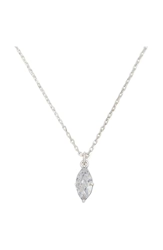 Kate Spade New York Signature Soritaire Anhänger, klar/Silber Kate Spade New York Signature Soritaire Anhänger, klar/Silber von Kate Spade New York