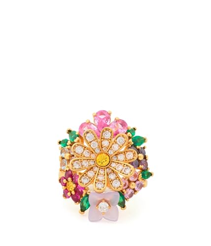 Kate Spade New York Bursting Blooms Cocktailring, vergoldetes Metall, Zirkonia, Größe 6 Kate Spade New York Bursting Blooms Cocktailring, vergoldetes Metall, Zirkonia, Größe 6 von Kate Spade New York