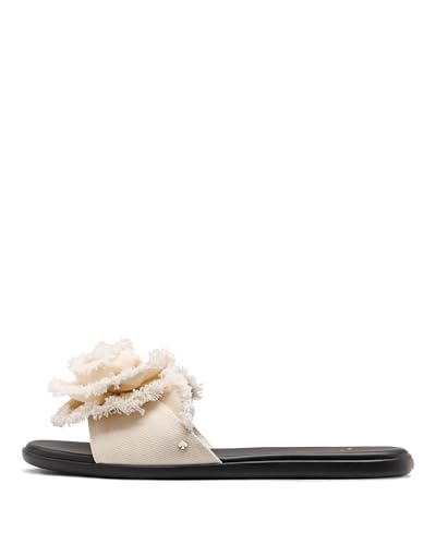 Kate Spade New York Damen Flourish Flat Sandle Flache Sandale, Cremefarben/Schwarz, 41 EU Kate Spade New York Damen Flourish Flat Sandle Flache Sandale, Cremefarben/Schwarz, 41 EU von Kate Spade New York
