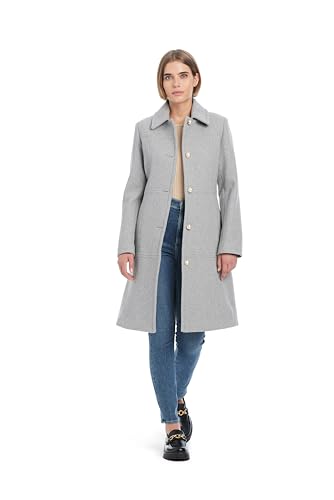 Kate Spade New York Damen Ladies Wool Blend Walker Wollmantel, Heather Gr, M von Kate Spade New York