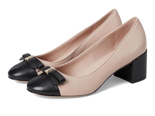 Kate Spade New York Damen-Pumps, Blasses Pergament/Schwarz, 40 EU von Kate Spade New York