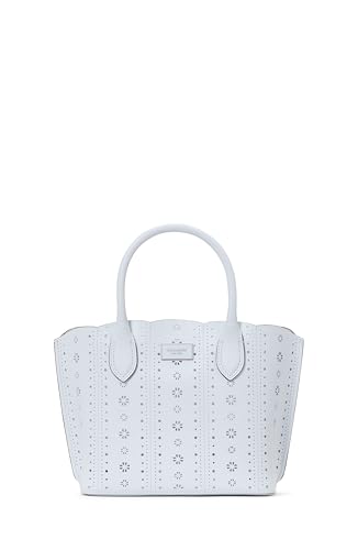 Kate Spade New York Damen Suite Crossgrain Leather Tote Bag umhängetasche, Pointelle Taro Milch von Kate Spade New York