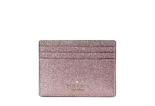 Kate Spade New York Glimmer Glitter Kleine Slim Kartenhalter Fäustling Pink, Fäustling Rosa, Slim Card von Kate Spade New York