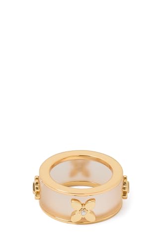 Kate Spade New York Heritage Bloom Ring aus Messing, Acetat, Zirkonia Kate Spade New York Heritage Bloom Ring aus Messing, Acetat, Zirkonia von Kate Spade New York