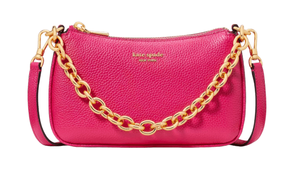 Kate Spade New York - Kate Spade Pochette, kleine Umhängetasche, Schultertasche, Pink von Kate Spade New York