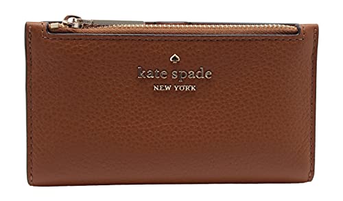 Kate Spade New York Leila Small Slim Bifold Wallet Warm Gingerbread von Kate Spade New York