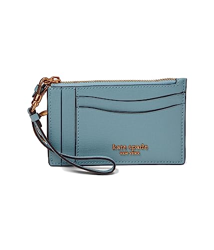 Kate Spade New York Morgan Saffiano Leather Coin Card Case Wristlet Aegean Teal One Size von Kate Spade New York