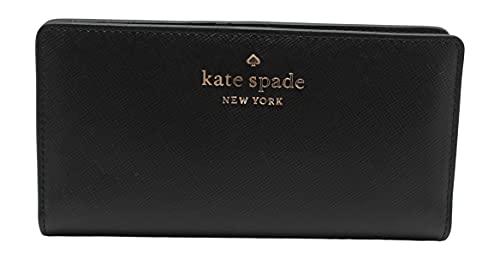 Kate Spade New York Staci Large Slim Bifold Wallet Black von Kate Spade New York