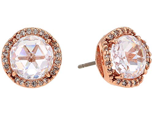 Kate Spade New York ebnet rund große Hengste, klares/rosarisches Gold von Kate Spade New York