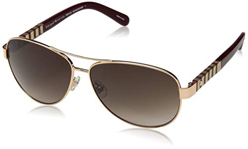 Kate Spade New York Unisex Dalia/s Us Sunglasses, 000/HA Rose Gold, 58 von Kate Spade New York