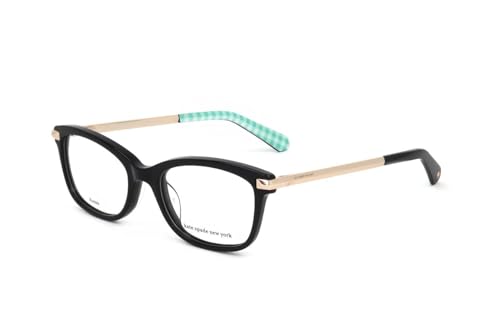 Kate Spade New York Unisex Vicenza Sonnenbrille, 807/17 Black, 46 von Kate Spade New York