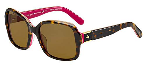 Kate Spade Unisex Annora/P/S Sonnenbrille, Havana PINK, 54 von Kate Spade