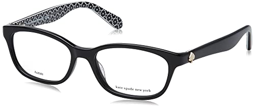 Kate Spade Unisex Brylie Sonnenbrille, Black Pattern Black, 48 von Kate Spade New York