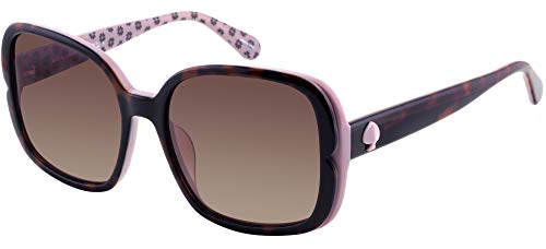 Kate Spade Unisex Elianna/G/S Sonnenbrille, Havana PINK, 55 von Kate Spade