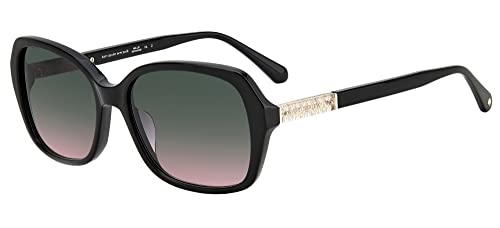 Kate Spade Unisex Yvette/s Sonnenbrille, Black, 54 von Kate Spade