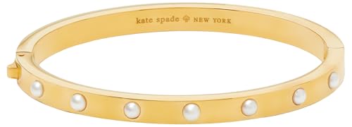kate spade new york Eingefasster Armreif mit Scharnier, One Size, Metall, Kein Edelstein von Kate Spade New York
