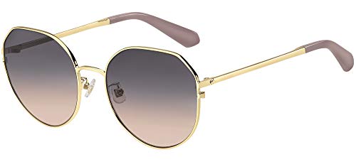 Kate Spade Damen Carlita/F/S 94k Blu Sonnenbrille, 94 k/ff gd Pattr blau von Kate Spade