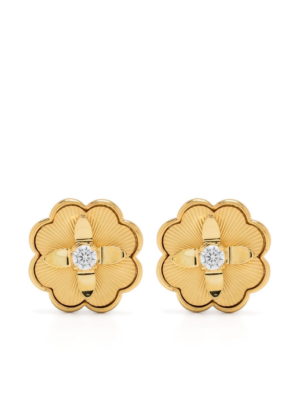 Kate Spade Heritage Bloom Ohrstecker - Gold von Kate Spade