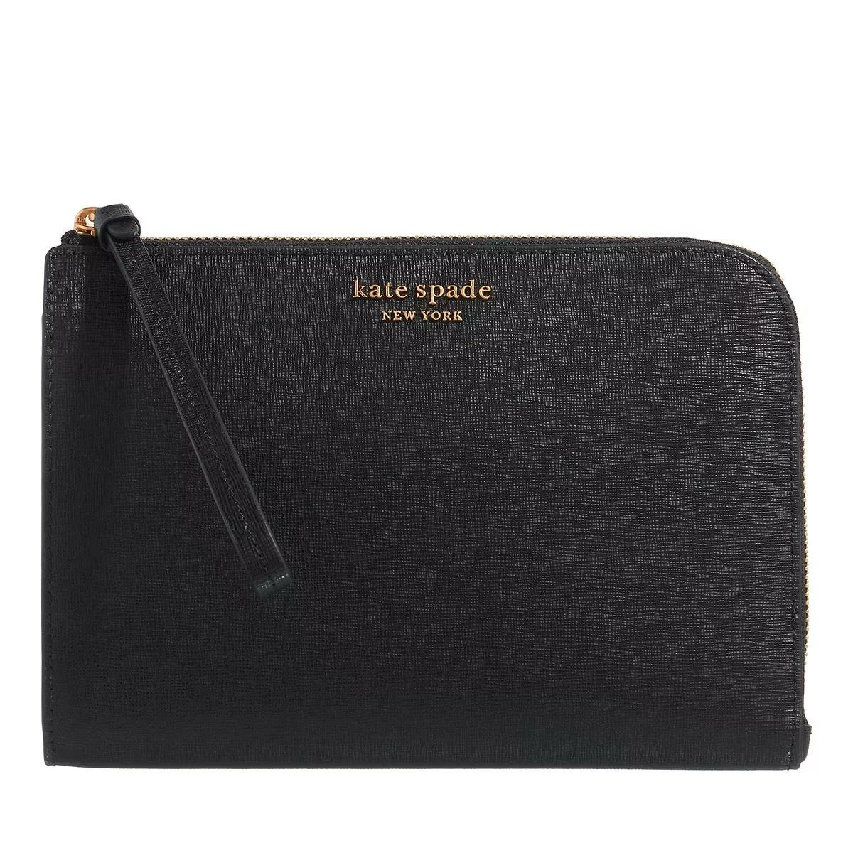 Kate Spade New York Morgan Reiseportemonnaie Schwarz Leder von Kate Spade