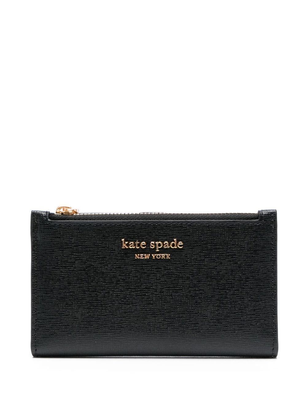 Kate Spade Portemonnaie mit Logo - Schwarz von Kate Spade