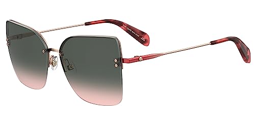 Kate Spade Unisex Ariella/g/s Sunglasses, AU2/UQ RED Gold, 58 von Kate Spade