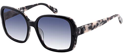 Kate Spade Unisex Elianna/g/s Sunglasses, WR7/9O Black Havana, 55 von Kate Spade